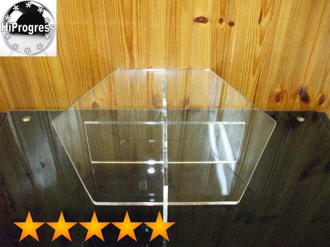 Large Clear Acrylic Hexagon Display Stand for 14 Round Etsy