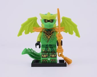 Dragon Lloyd – Green Ninja Dragon Form Lego-Compatible – Kids Gift