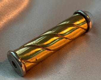 Brass and Silver Kaleidoscope in Brass and Silver