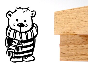 STEMPEL ** Winterbär Nick **