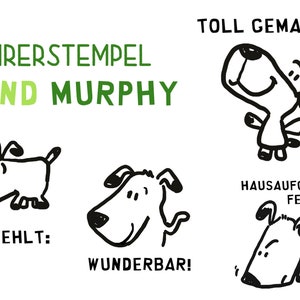 Stempel Murphy Toll Gemacht Lehrer Schule Bild 2