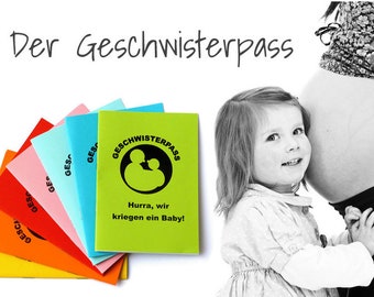 GESCHWISTERPASS **** 10er-Pack