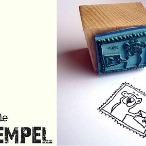 STEMPEL Briefmarke Bild 1