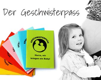 GESCHWISTERPASS **** wie ein Mutterpass