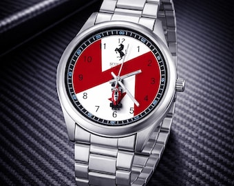 Scuderia Ferrari luxury Wristwatch Simple Stainless Steel Watch
