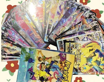 72 STÜCKE Fakemon Card Blind Box, TKG Vitrine im Kanto-Stil, Aufbewahrung für Sammelkarten, nostalgischer Kartenhalter Geschenk für Kartenliebhaber
