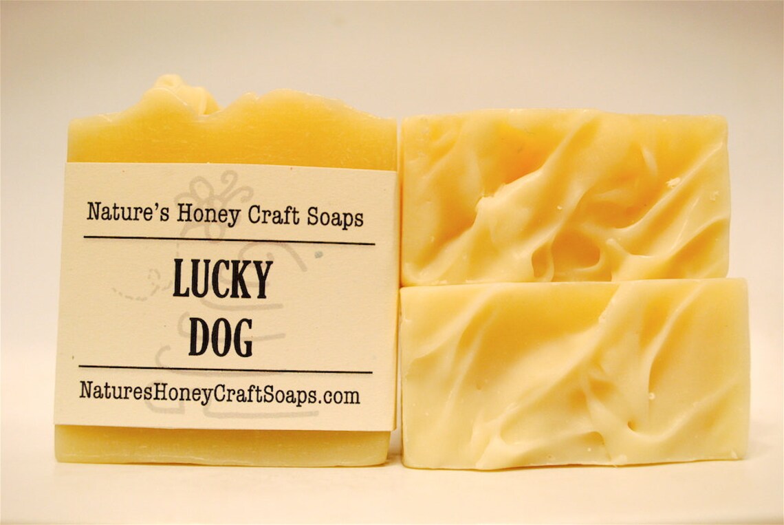 Lucky Dog Soap Bar Etsy