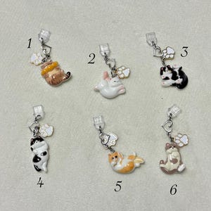 Kitty Dust Plugs | USB- C Dust Plugs | Kindle Pets | Kindle Accessories | Phone & Tablet Dust Plugs | Cute Dust Plugs | Bookish Accessories