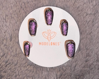 Uñas postizas Galaxy Chrome