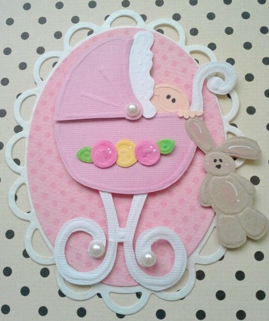 Baby scrapbook embellishment Baby girl embellishment Baby boy Etsy