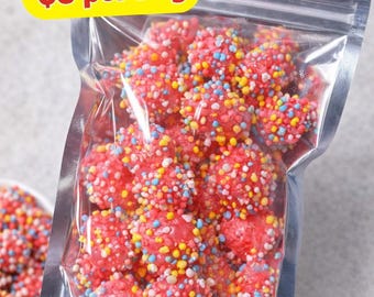 Caramelos Nerd Clusters liofilizados, crujientes y liofilizados, dulces y ácidos, un dulce único, un regalo especial.