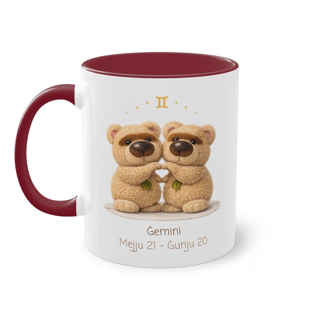 Zewg Raggi Soft & Brave - Gemini - Zewg Burdati Elf Idea - Zodiac Sign Mugs ...