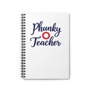 Phunky Teacher Notebook | Jam Band Teacher Gift | Phish-Inspired Teacher Journal