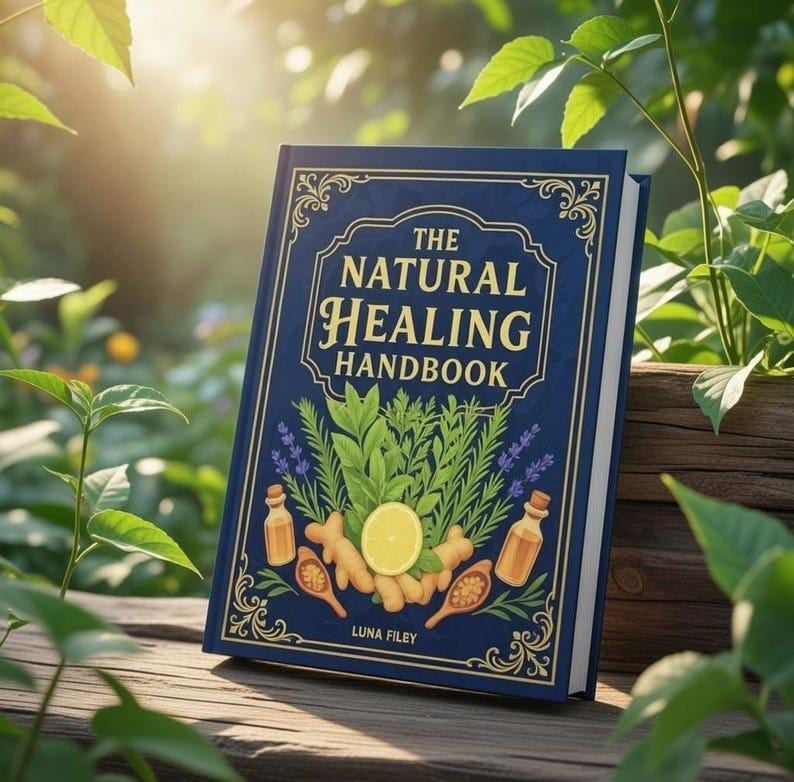 Le manuel de guérison naturelle | Livre de remèdes physiques à base de plantes | Guide de bien-être relié en spirale image 5