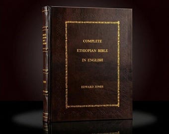 Bible éthiopienne complète en anglais - Version originale de 88 livres [Relié en cuir de qualité supérieure]