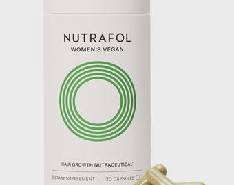 120 Count Women's Balance Hair Growth Supplements for Ages 45+ Glass Bottle