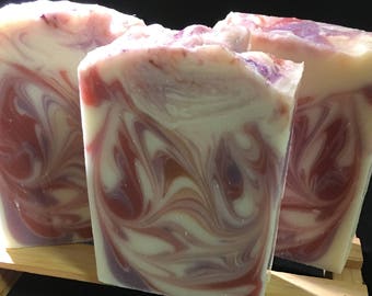 Soap Handcrafted Cranberry Fig Large Bars