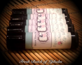 Lip Balm all Natural Buy Three and Save Free Shipping