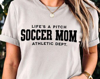 Camiseta de mamá futbolista, descarga digital PNG, mamá deportista, regalo para mamá futbolista, ropa de mamá futbolista, vida futbolera, linda mamá futbolista, vida de mamá futbolista