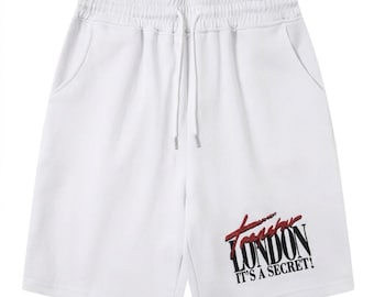 Trap star Greece White Shorts, Shorts for Men