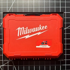 Milwaukee Schockwelle Bit Set Gridfinity Bin | Aufhänger Organizer (10x12cm)