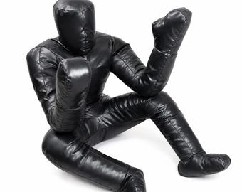 Unfilled Vinyl Grappling Dummy for MMA Wrestling BJJ Training | Empty Ground Fighting Dummy | Submission & Takedown Practice | 4ft 5ft 6ft