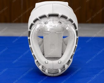 Kudo Head Guard Replica | Genuine Leather Face Shield Helmet for Daido Juku Sparring