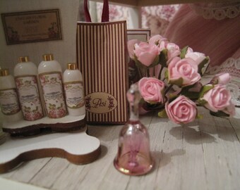 1:12 DOLLHOUSE GLASS BELL