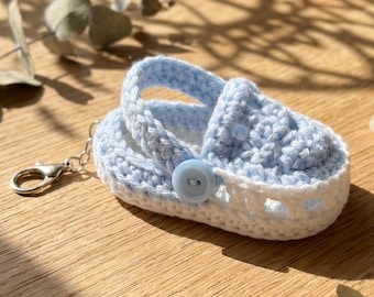 Crochet Crocs Schlüsselanhänger Muster PDF, Mini Crocs Amigurumi Anhänger, Biggners Freundliche Anleitung, niedlicher DIY Schuh Schlüsselanhänger