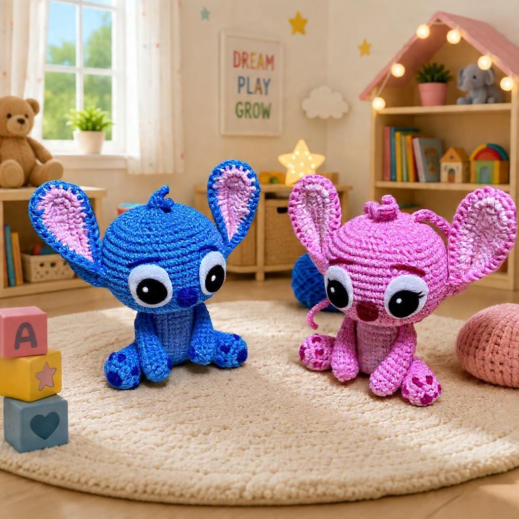 30 Crochet Patterns Inspired by Angels: Heavenly, Whimsical, and Giftable Crochet Ideas 13 Stitch & Angel 2-in-1 Amigurumi Plush Pattern