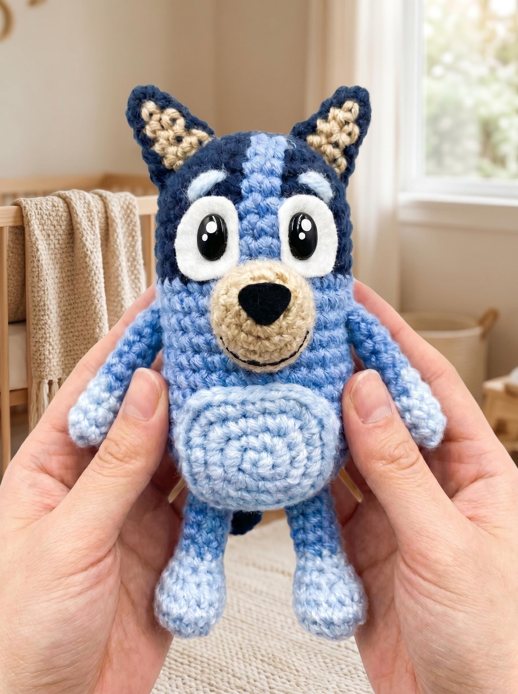 Blue Heeler Amigurumi Dog PDF