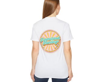 Farmstand Hunting Tee | Retro Sunburst Produce Market Design