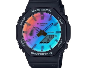 G-Shock GA2100SR-1A (black +iridescent)