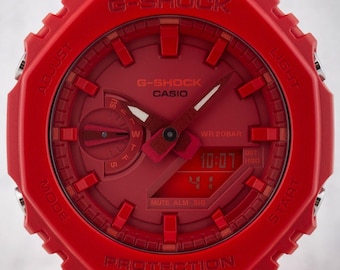 G-Shock GA2100-4A (rojo+rojo)