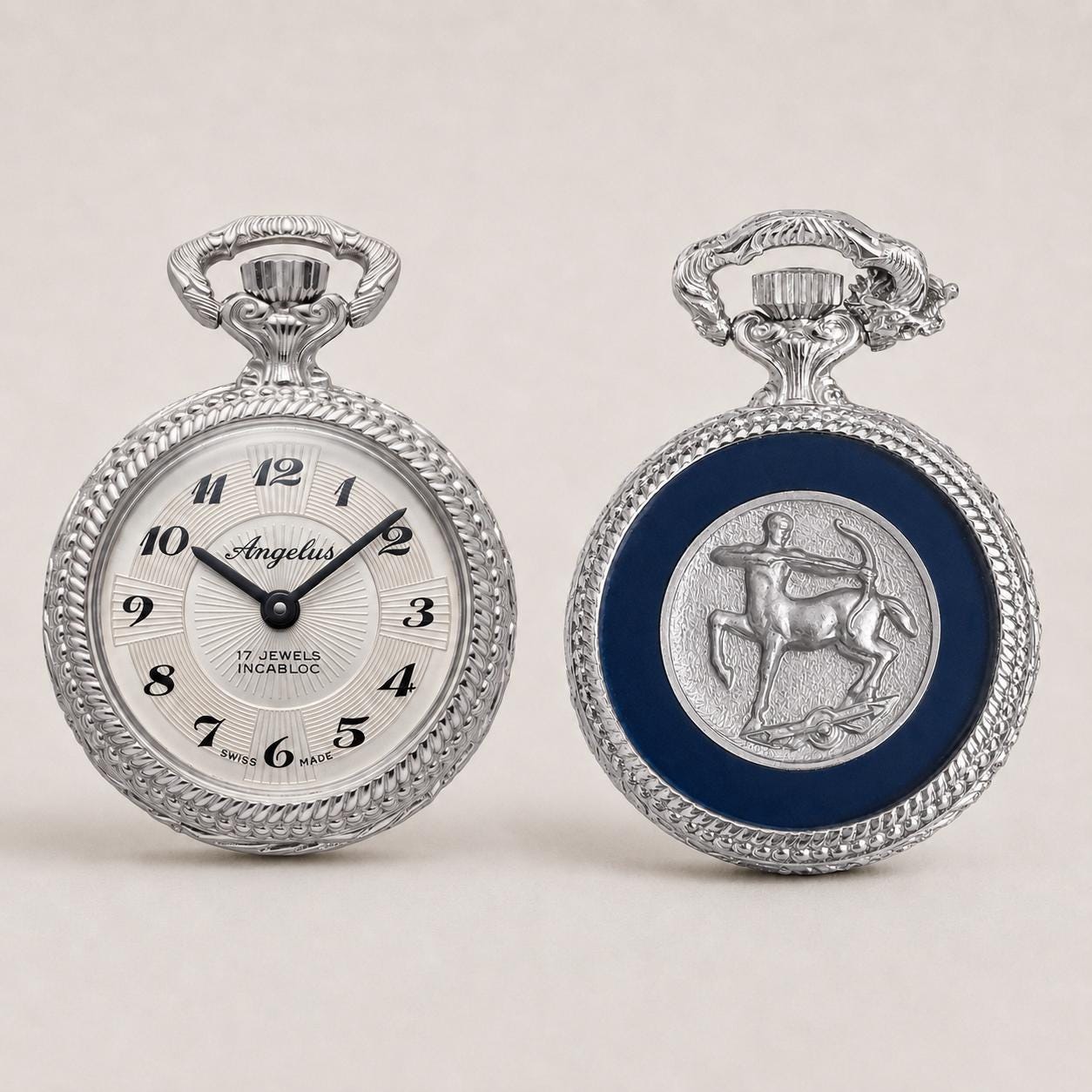 17 Jewel Incabloc Swiss Made Pocket Watch - Etsy