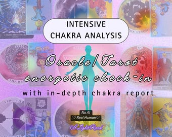 9 Main Chakras Energy Check-In | In-Depth Energetic Blockages, Wounds Report | Oracle and Tarot