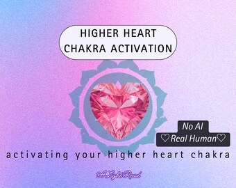 Higher Heart Chakra Activation | Compassion Opening | Divine Connection | Done within 48 Hours