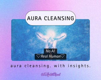 Spirit-Led Aura Cleansing with Insights Report (PDF Download)