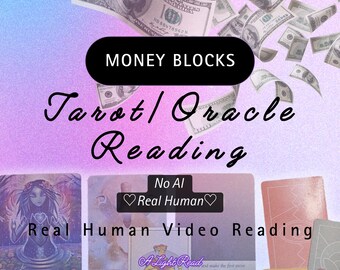 Money Blocks | Tarot and Oracle | Financial Reading | Real Human | 48 Hour Delivery