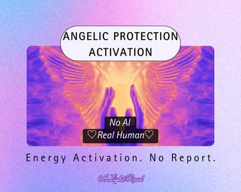 Angelic Protection Activation | Guardian Angel | Spirit Team Safety | done within 48 hours