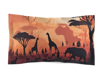 Microfiber Pillow Sham I Living life freely