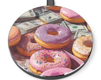Caricabatterie wireless / Donuts N Dollars