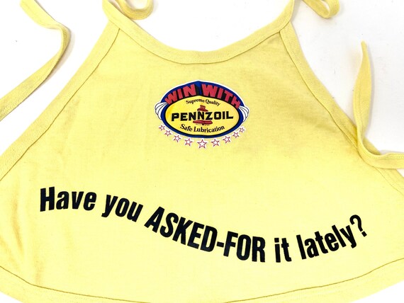 Vintage Pennzoil advertisement halter top - image 1