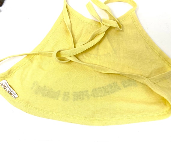 Vintage Pennzoil advertisement halter top - image 3