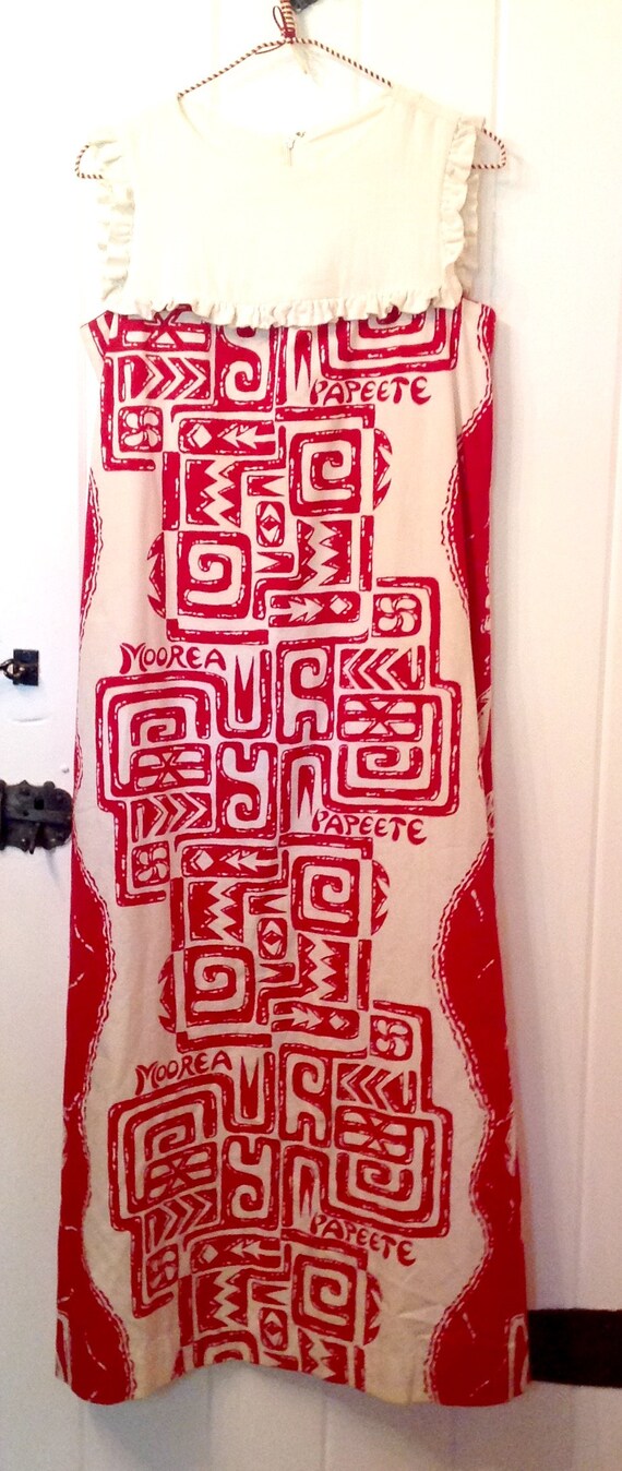 Vintage Tropicana Originals Hawaiian dress Hawaii