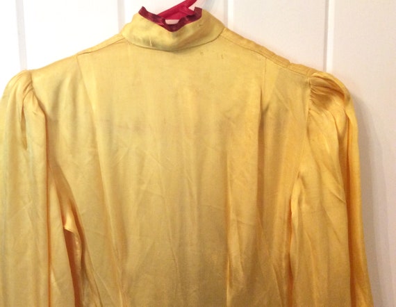 Vintage satin tunic dress top costume party skati… - image 5