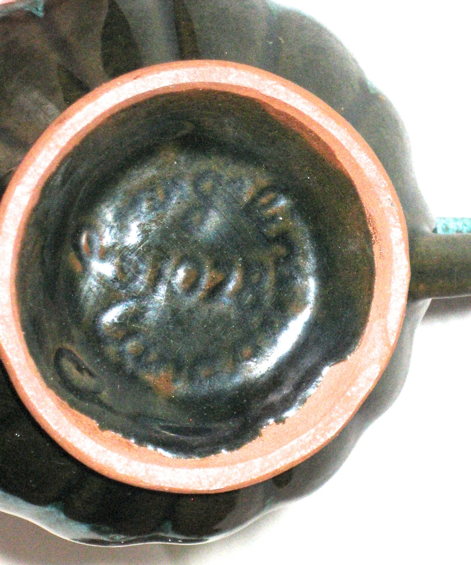 Vintage Evangeline Canada Pottery Drip Glaze Sugar Bowl and Etsy