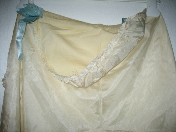 Victorian baby cape, christening gown, wool, silk… - image 3