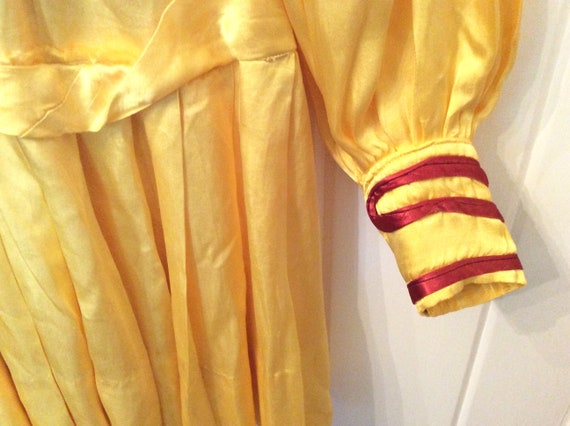 Vintage satin tunic dress top costume party skati… - image 7