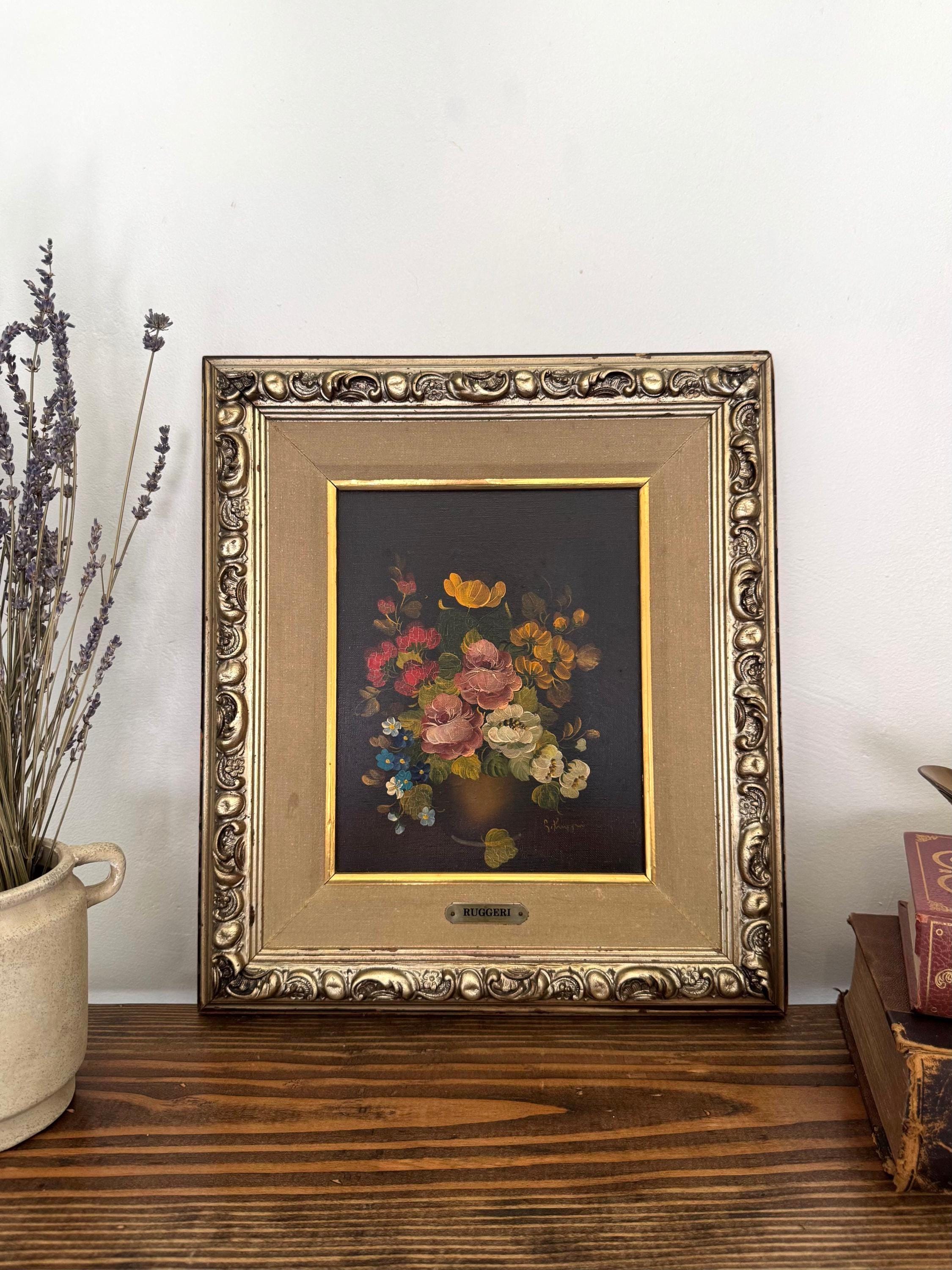 Vintage Floral Turner Print - Etsy